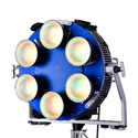 Creamsource K-CSX-1200-C SpaceX 1200W RGBAW LED Lamp Head with 115-Degree Beam and 2200K to 15000K CCT with Yoke