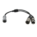 Photo of Creamsource CSU-DMX-Y Micro DMX Adapter Y Cable with 5-Pin XLR Connectors for Creamsource Micro Fixtures