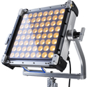 Creamsource K-CSV-4-PRO Vortex4 325W 1x1 RGBW LED Light Panel with Yoke Soft Bag & Dome Diffuser - 2200K to 15000K Range