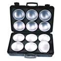 Creamsource CSX-OPT-50-X2 Set of 12 50-Degree Intensifier Optics with Hardcase for SpaceX Color LED Light