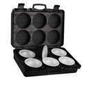 Creamsource CSX-OPT-50 Set of 6 50-Degree Intensifier Optics with Hardcase for SpaceX Color LED Light