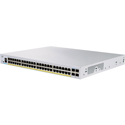 Cisco CBS350-48FP-4X-NA 48 Port Ethernet Switch - Manageable - Gigabit Ethernet / 10 Gigabit Ethernet - 1000Base-T