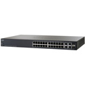 Cisco SG300-28PP-K9-NA 28-Port 10/100/1000 Gigabit PoE Managed Switch