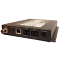 Artel FiberLink 3396-B7S Bidirectional 3G-HD/Audio/Ethernet/Data Singlemode 2 Fiber Box with ST Connectors - Tranceiver