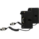 Photo of Core-SumoAG Double Gold Mount Kit with Coiled Powertap to XLR 4-Pin for Atomos Sumo