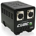 Core CUBE-200 AC to DC 200W Industrial Power Supply All Aluminum 2 x 4-Pin XLR Male Outputs - Fanless/Silent