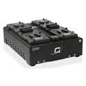 Photo of Core SWX FLEETQ4Si 4-Position V-Mount Fast Simultaneous LiIon Camera Battery Charger w/Bluetooth Tech - 90W Power Supply