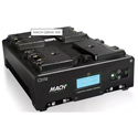 Photo of Core SWX Mach-Q4MAi Mach4 Four Position Camera Battery Charger - 4A Simultaneous - 3-Stud - Adaptive Charge Control