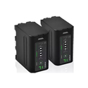 Photo of Core SWX NANO-F2 Hard Bundle with 2 L-Series Style Li-Ion Camera Battery Packs for NANO-F-45wh - 7.2v - 6300mAh 6v-8.4v