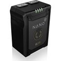 Core SWX NANO-G98 98wh Micro Gold Mount 3-Stud SMART Lithium Ion Battery 14.8v / 6.6Ah / 10A Draw w/ 4 LED Gauge