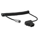 Photo of Core SWX PTC-BMPC4 Coiled P-Tap to 2-Pin Cable for Blackmagic Pocket 4K - 18 to 48 Inch