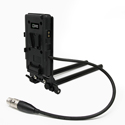 Core SWX 15mm Rail Mount Cheese Plate with V Mount Battery Plate with 18in 4P XLR