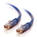 20ft Cat5E 350 MHz Solid Patch Cable - Blue