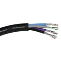 4-Channel Heavy-duty Solid Cond Tactical Cat5e Snake Cable - Per Foot