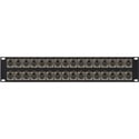 Photo of My Custom Shop CTX-32XFXF XLR Feedthrough 2RU Patch Panel 32 Female Front & Rear