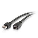 Photo of 32ft USB A Male to A Female Active Extension Cable - Plenum CMP-Rated