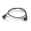 Photo of 1.5ft 3.5mm Right Angled M/M Stereo Audio Cable