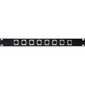 Photo of My Custom Shop XLR Feed-Thru 1RU Patchbay 8-M Front/8-F Rear
