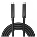 Photo of Connectronics USB 3.1 Type C Male to Male AOC with 4-Lane Support and 60W Power - 32.8 Feet