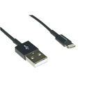 Photo of Connectronics CTX-LC-USB-3-BK MFi Certified Lightning to USB Cable - Black - 3 Foot