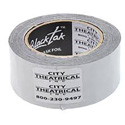 Photo of City Theatrical 3600 Blacktak 2 Inch x 75 Foot (50mm x 22.86m) Light Masking Foil Tape