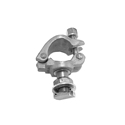 City Theatrical 525 Track Tamer with Galvanized Clamp and Hex Nut - Adapt Unistrut to Pipe