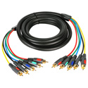 Photo of 10ft Component Video Cable With Dual RCA Audio and Gold Connectors