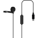 Comica CVM-V01SP(UC)(4.5M) Omni-Directional Lavalier Microphone for USB-C Smartphone - 14.7 Foot