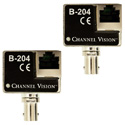 Channel Vision B-204 IP Camera Balun Over Coax Converter Kit