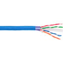 Clark Wire & Cable CAT6-0 Category 6 Shielded Network Cable - Blue - Per Ft