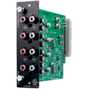 TOA D-971R Line Output Module - Stereo RCA Connectors