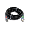 Photo of Milspec D12363050 Temporary AC Outdoor Power Extension Cord 6/3-8/1 STW 50A - 50 Foot - Black