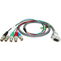 Photo of TecNec 15-Pin Male VGA - 5BNC Female 6in Molded Breakout Cable