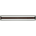 Photo of AVP AV-D236E15-AMN75-B21 1.5 RU Midsize (Mini-WECO) Video Patch Panel - 2 x 36 - Normaled - Terminating w/ Cable Bar