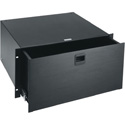 Photo of Middle Atlantic D5 5RU Rackmount Drawer - Black Brushed and Anodized