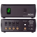 Photo of Inday DA4X-R SPDIF 4x1 Digital Audio Switcher with Power Supply and IR Remote