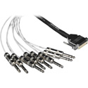 Photo of Pro Co DA88BQ-10 Amphenol DB25 Multipin to 8 ShowSavers TRS Phone Plugs- 10ft