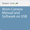 Dream Chip DC293-00002 ATOM Camera Manual and Software on USB