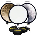 Photo of Reflector Gold Side for gentler warm tone reflection/White for soft fill light