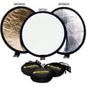 Photo of Dedolight Reflectors Silver/White Transparent