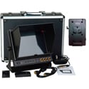 Delvcam  9.7in. SDI Monitor - Dual HDMI Input & 1 HDMI Output & V-Mount Battery Plate