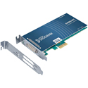 Digigram ALP442e-Mic Low Profile PCIe Sound Card with 4x Mic/Line I/O/2x AES/EBU I/O with SRC on Input for Windows/Linux
