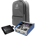 Digigram IQOYA TALK Portable Codec Mobile Kit with LCD Touchscreen - Extra Battery and Backpack Carry Case