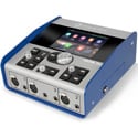 Digigram IQOYA TALK Portable Codec with LCD Touchscreen - 3x Mic Inputs/4x Phones Out/2x XLR I/O with Ethernet/WiFi/Cell