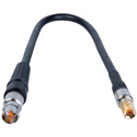 Photo of Laird DIN1505-BF-1 Belden 1505A RG59 3G-SDI DIN 1.0/2.3 to BNC Female Video Adapter Cable - 1 Foot