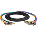 Photo of Laird DINB-10SNK-15 Gepco VS10230 3G/HD-SDI 10-Channel DIN 1.0/2.3 to BNC Male Video Adapter Snake Cable - 15 Foot
