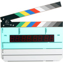 Photo of Denecke TS-3ELC Backlit Display Time Code Slate with Color Sticks