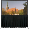 Photo of Da-Lite Fast-Fold Skirt - For Deluxe / Heavy Duty Deluxe and Truss Screens - 158 Inch Skirt