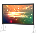 DaLite 87322 162 x 288 Inch Fast-Fold Truss Frame Dual Vision Projection Screen