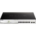 D-Link DGS-1210-10MP Ethernet Switch - 8 Network 2 Expansion Slot - Manageable TAA Compliant